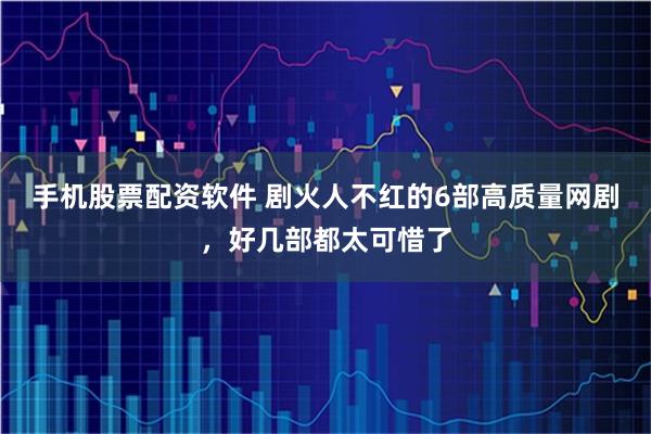 手机股票配资软件 剧火人不红的6部高质量网剧，好几部都太可惜了